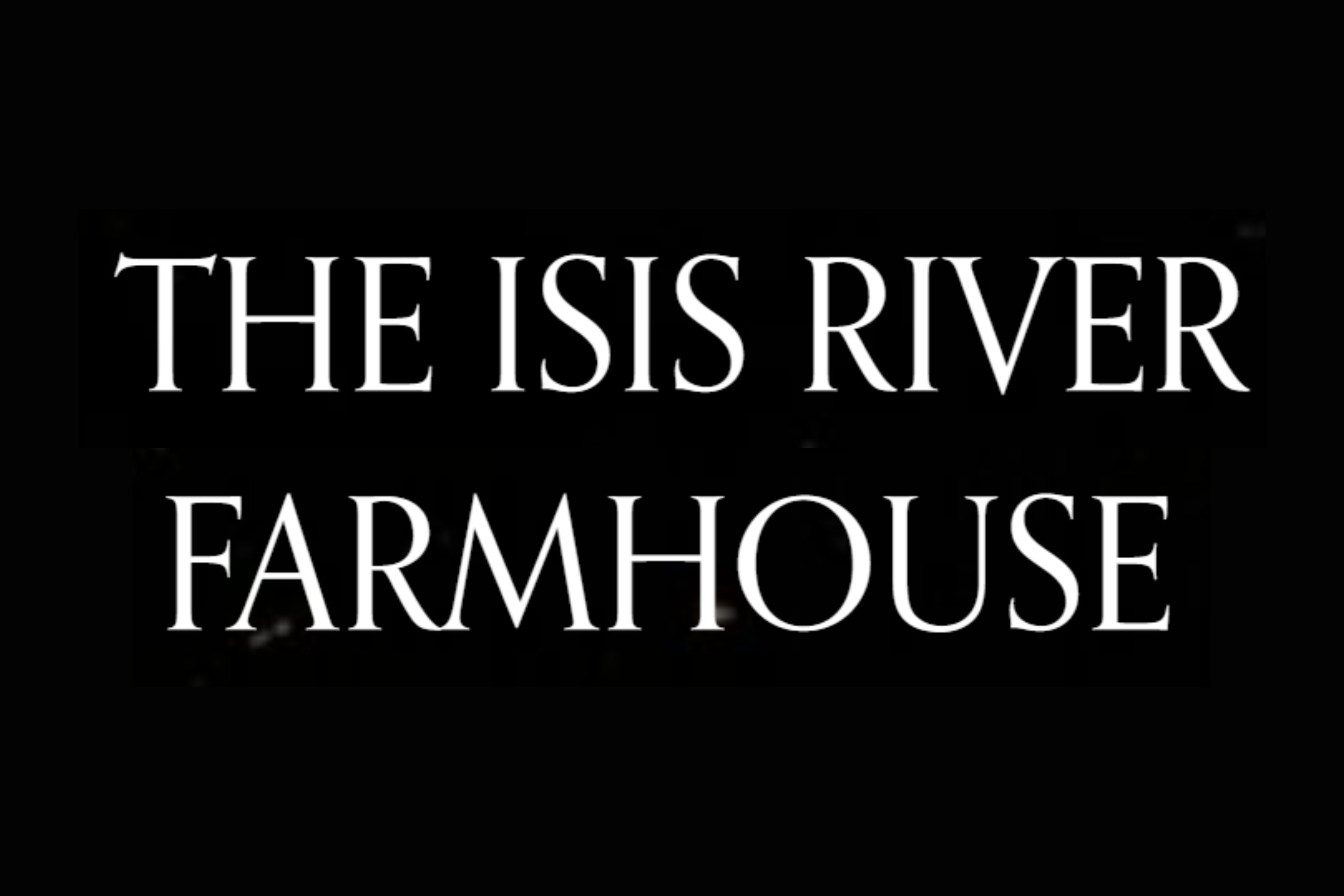 The Isis River Farmhouse's Logo